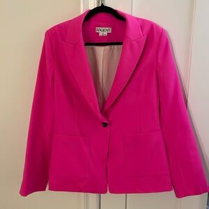 Argent Supermajority Blazer Bright Pink - Size 14